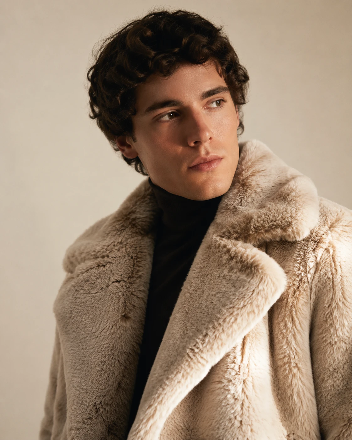 Manteau en fausse fourrure Ladovitch